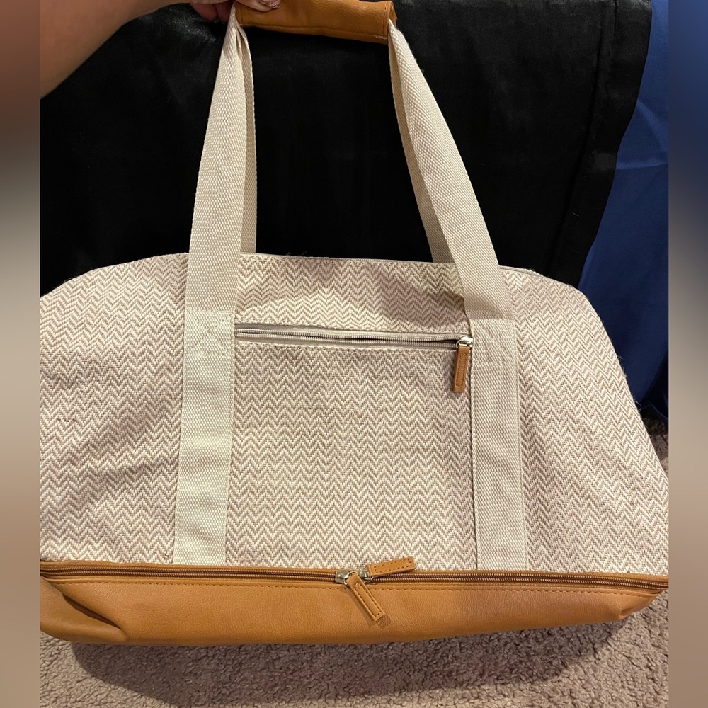 Tan Duffle Bag